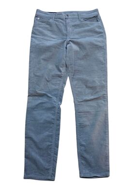 Gap Denim High Rise Universal Legging Gray Corduroy Pants Women’s Size 10/30R